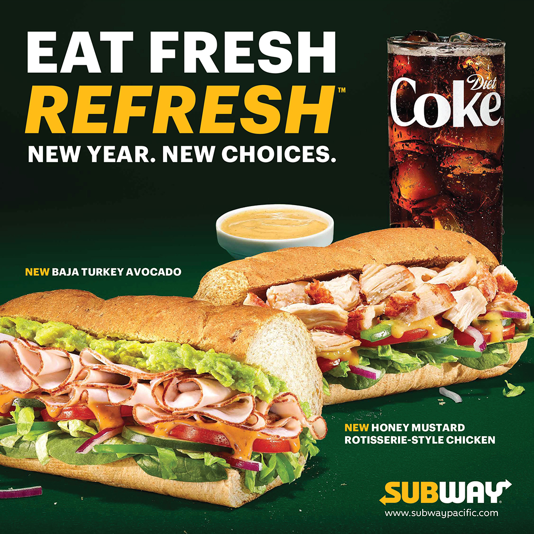 SUBWAY NEW SANDWICHES GPO Guam