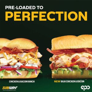 Subway: NEW Baja Chicken & Bacon Sandwich