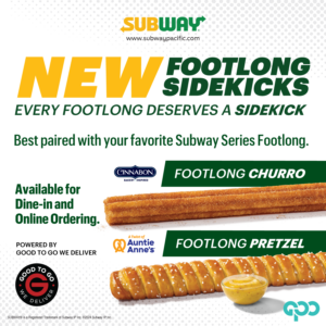 Subway: NEW Subway Footlong Sidekicks