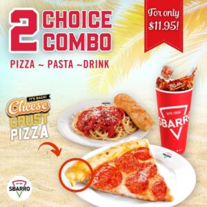 Sbarro 2-Choice Combo