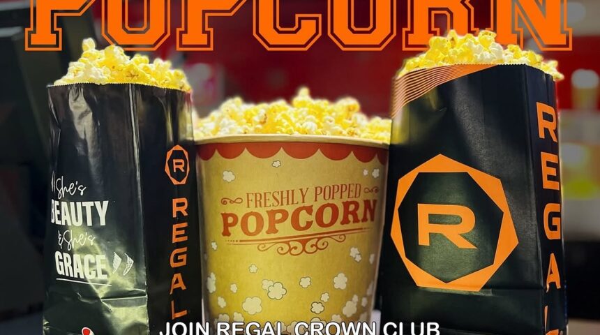 Regal Cinemas: 50% OFF Popcorn Every Tuesday